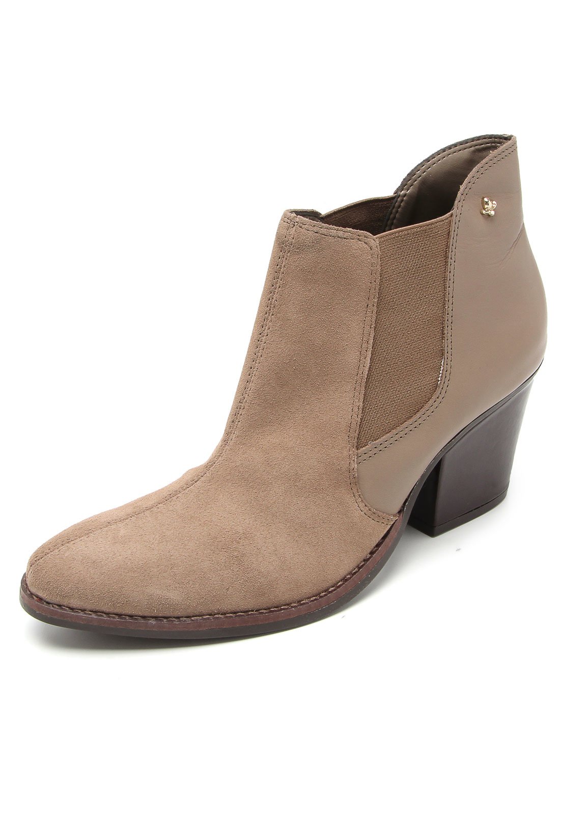 bota chelsea cravo e canela